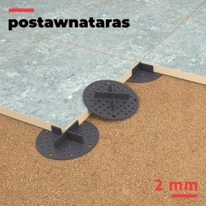 Podkładka pod płyty tarasowe 2 mm układanie
