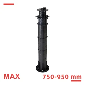 Wspornik tarasowy regulowany MAX 750-950 mm do legarów Wspornik tarasowy regulowany MAX 750-950 mm do legarów