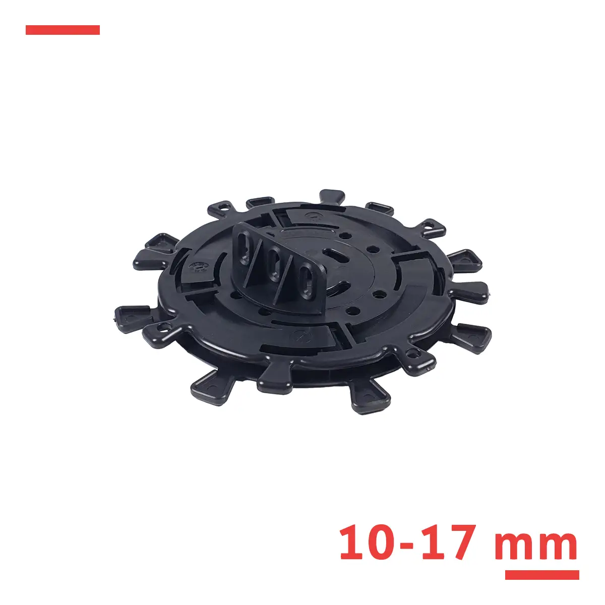 wspornik-tarasowy-regulowany-spiral-010-017-mm-dysk-adapter-do-legarow-01 Regulowany wspornik tarasowy SPIRAL 10-17 mm do legarów