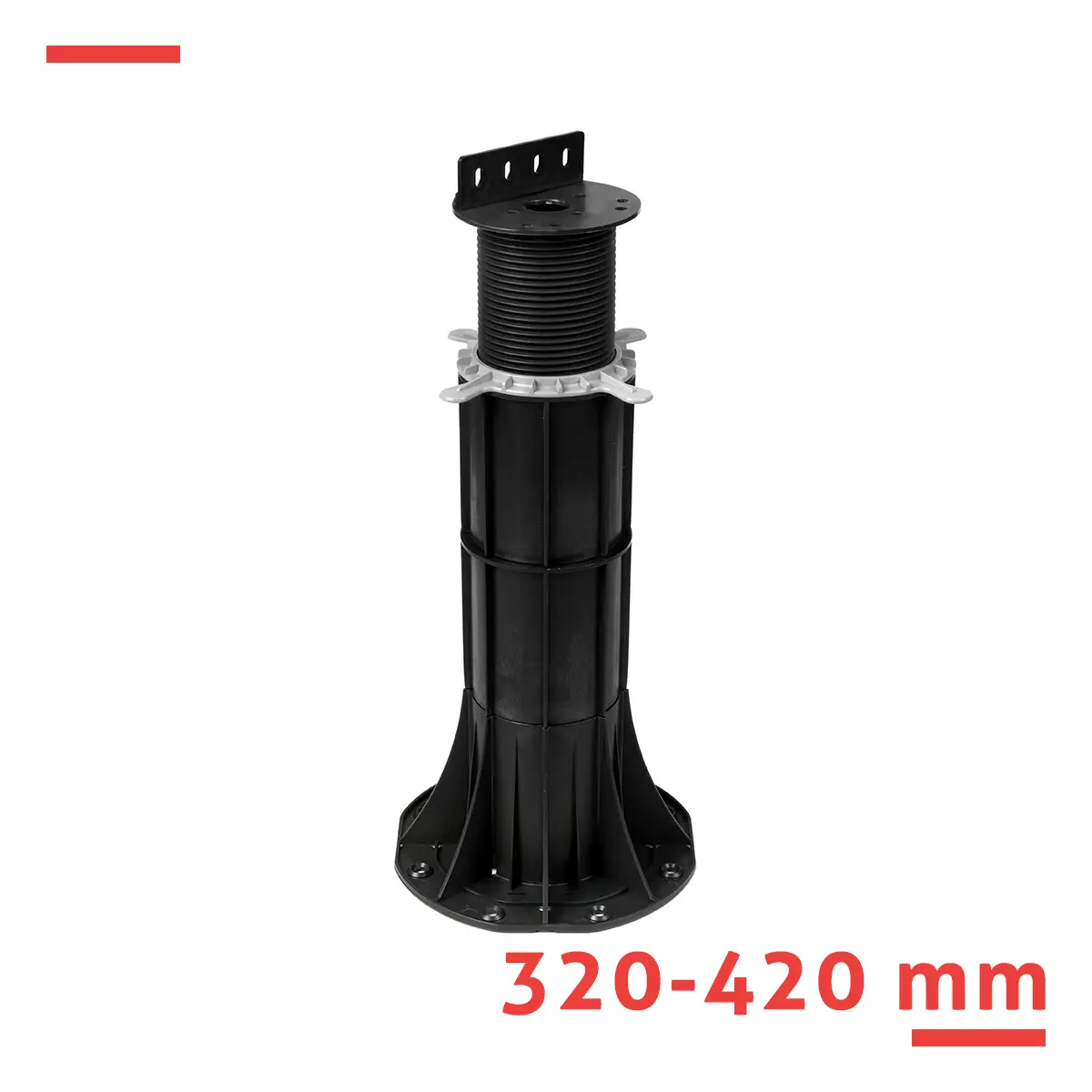 Wspornik regulowany 320-420 mm - do legarów