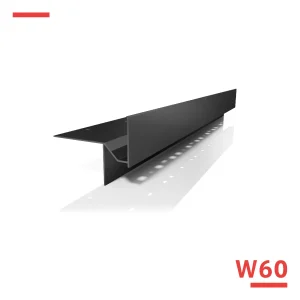 Profil okapowy PROFPLAST W60 200 cm