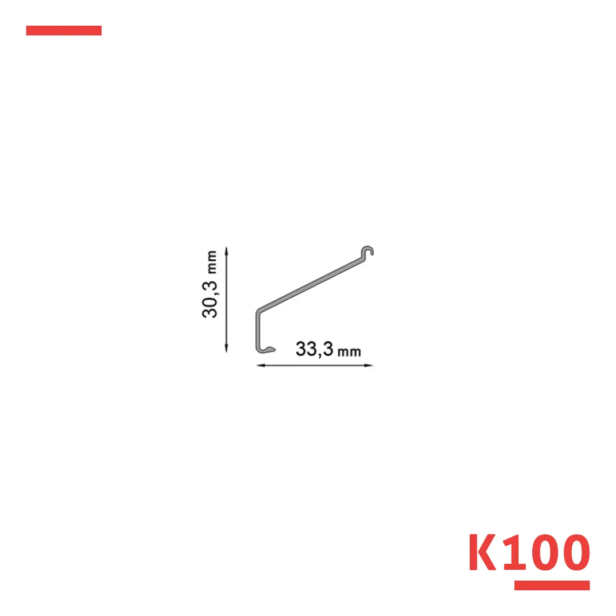 Łącznik profili Renoplast K10 / K100 / K10R / K100R - obrazek 5